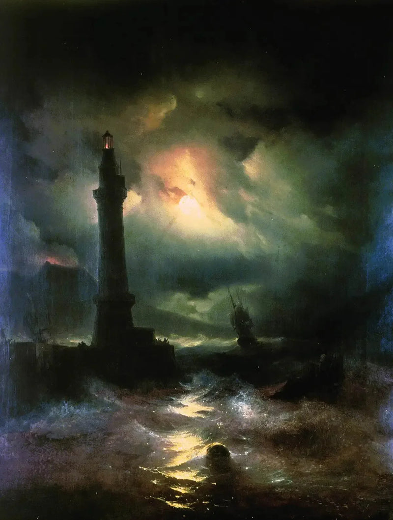 Napolitaanse lantaarn. - Ivan Aïvazovski

Source:
Phare napolitain. - Ivan Aïvazovski