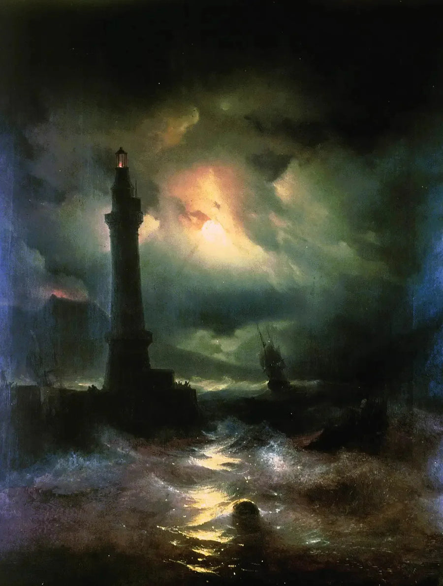 Napolitaanse lantaarn. - Ivan Aïvazovski

Source:
Phare napolitain. - Ivan Aïvazovski