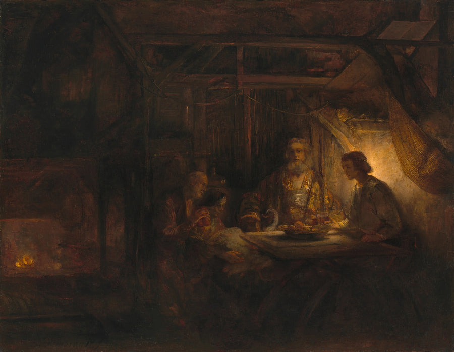 Philémon en Baucis - Rembrandt