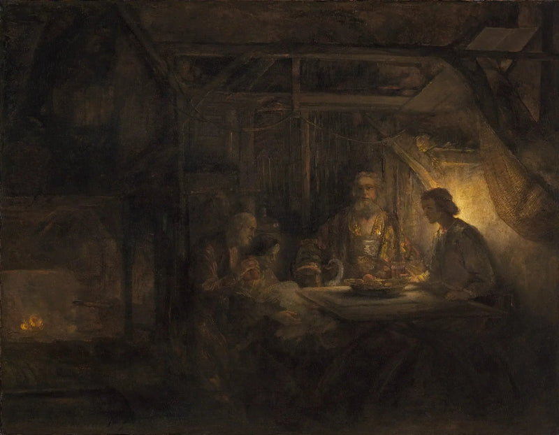 Philémon en Baucis - Rembrandt