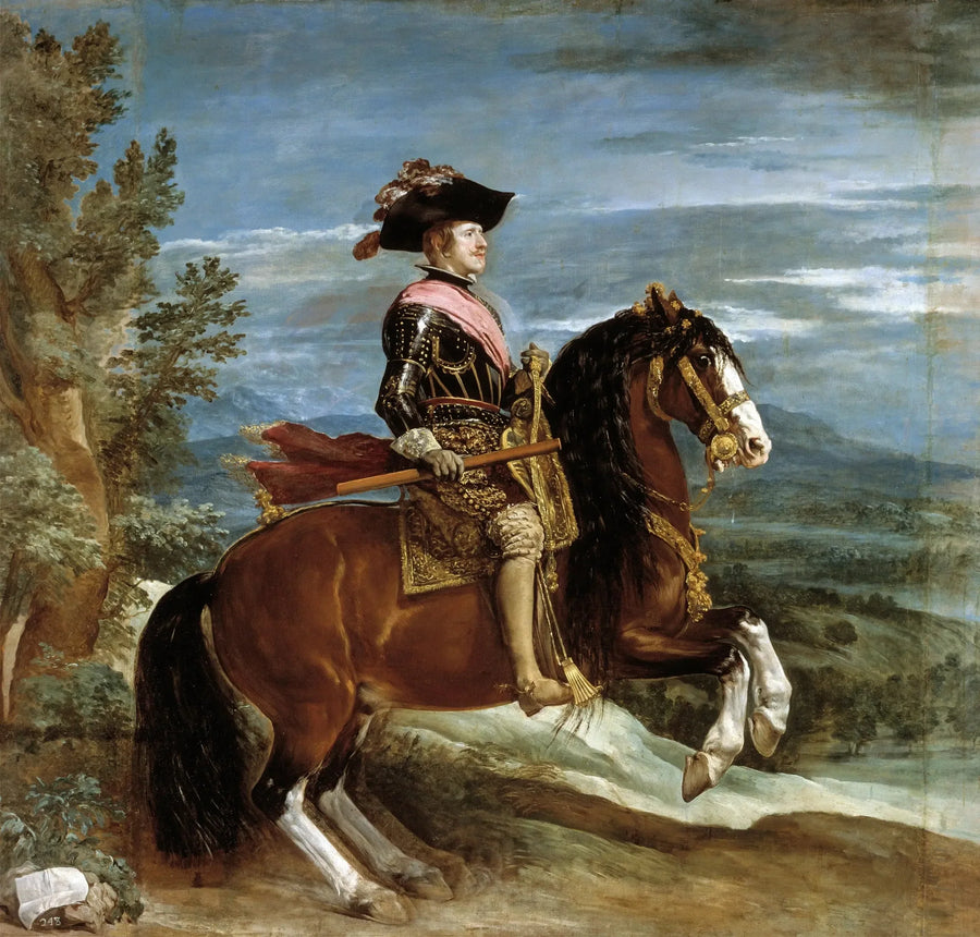 Filips IV te paard - Diego Velázquez