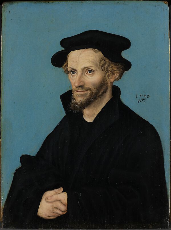 Philippe Mélanchthon - Lucas Cranach de Oudere