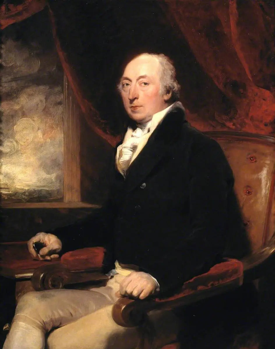 Philippe Sansom - Thomas Lawrence image 1 tableau peint à l’huile sur toile