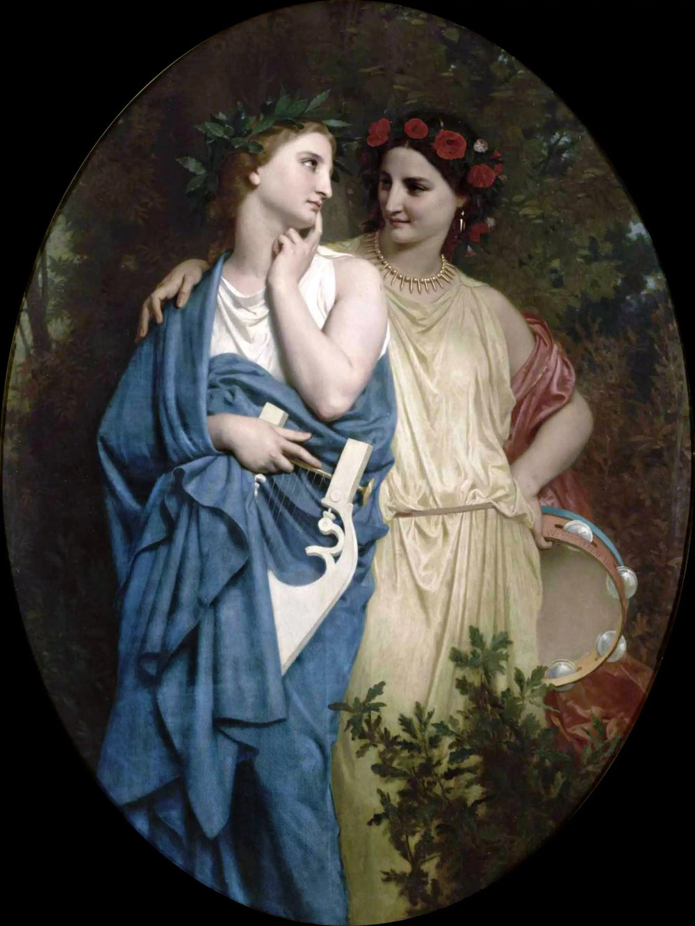 Philomèle et Progné - Bouguereau image 1 reproduction de peinture à l’huile
