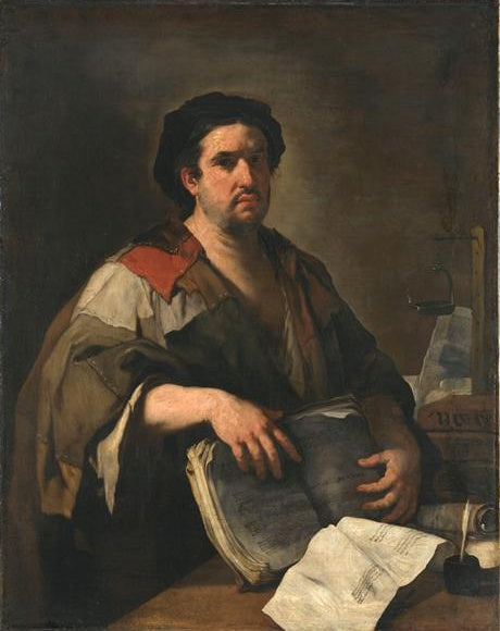 Cynische filosoof - Luca Giordano