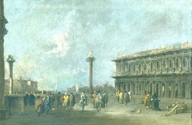 Piazzetta van S. Marco, Venetië - Francesco Guardi