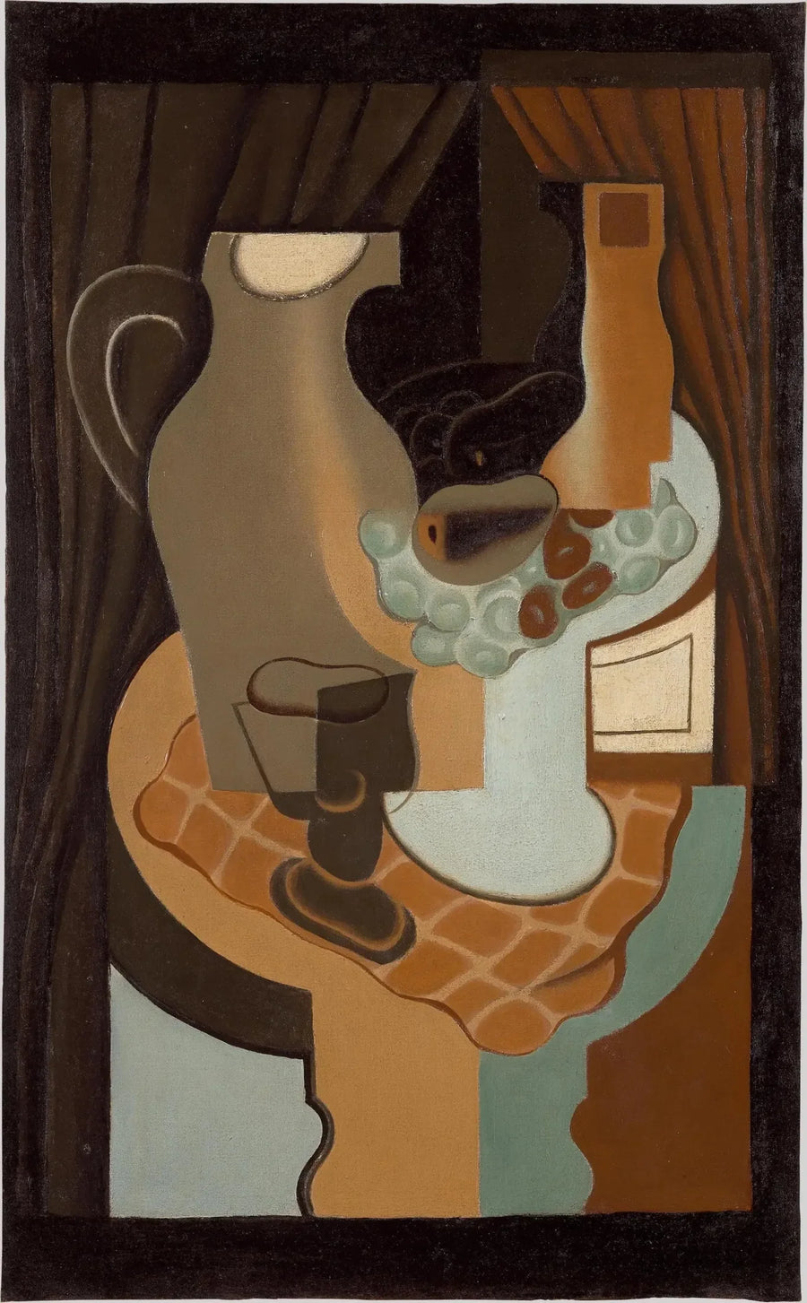 Glas en fruitschaal - Juan Gris
