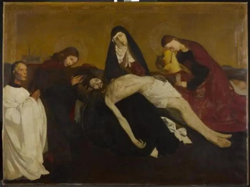 Pietà van Villeneuve-Lès-Avignon - Piet Mondrian