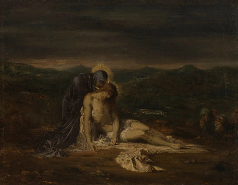 Piëta - Gustave Moreau