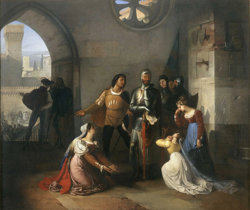Pietro Rossi gevangen door de Scaligeri - Francesco Hayez

Source:
Pietro Rossi prisonnier des Scaligeri - Francesco Hayez