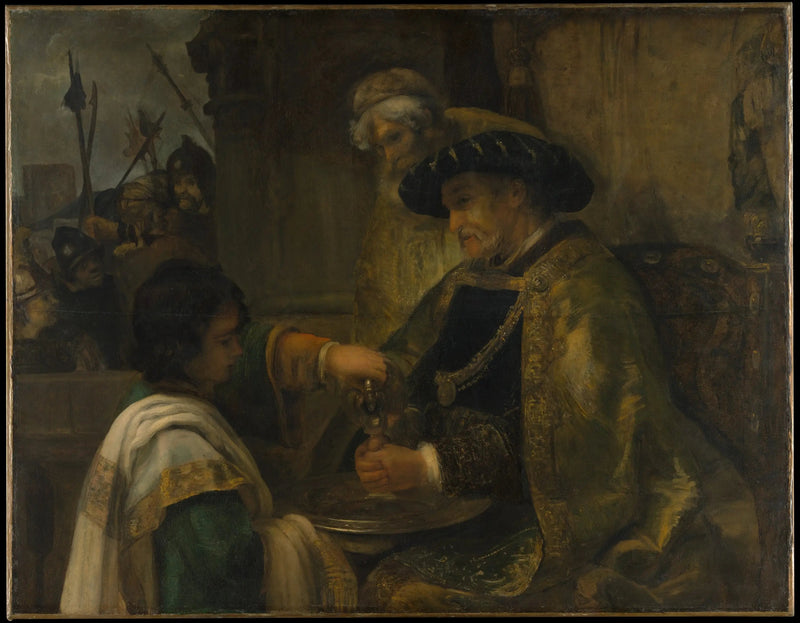 Pilatus wast zijn handen - Rembrandt
