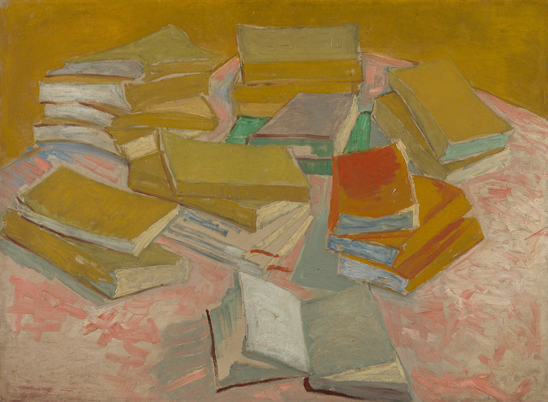 Stapels Franse romans - Vincent van Gogh