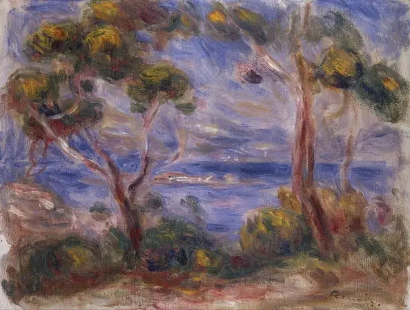 Pins in Cagnes - Pierre-Auguste Renoir
