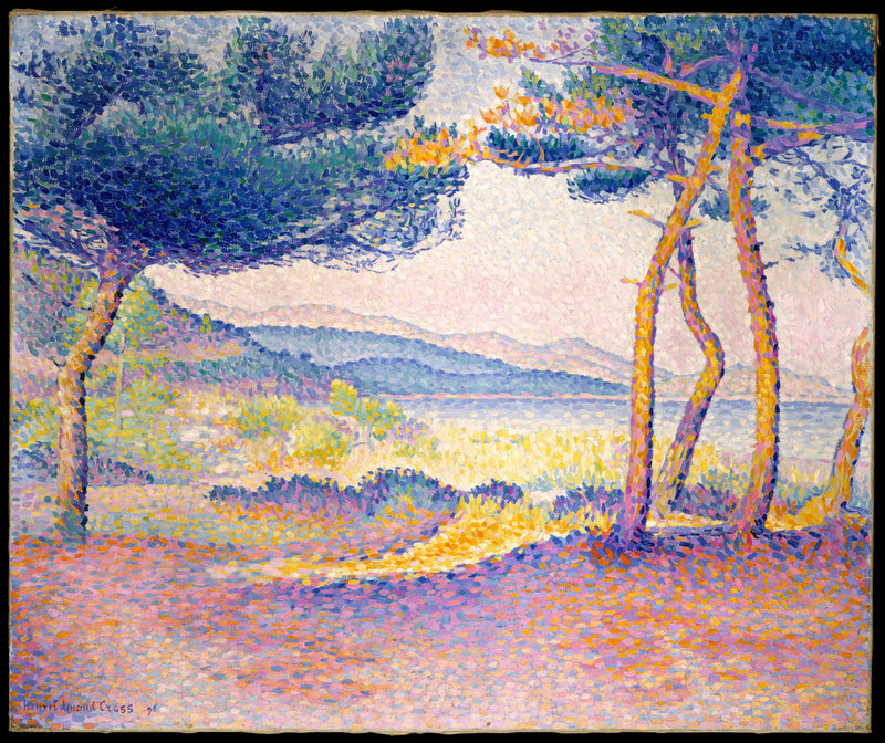 Langs de kustlijn - Henri-Edmond Cross