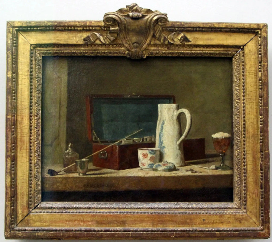 Pijpen en drinkvaas - Jean Simeón Chardin