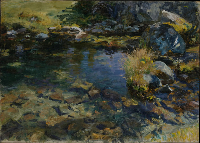 Alpenzwembad - John Singer Sargent
