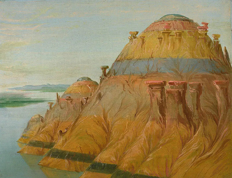 Pittoreske Clay Bluff, op 2.700 km boven Saint-Louis - George Catlin

Source:
Pittoresque Clay Bluff, à 2 700 km au-dessus de Saint-Louis - George Catlin