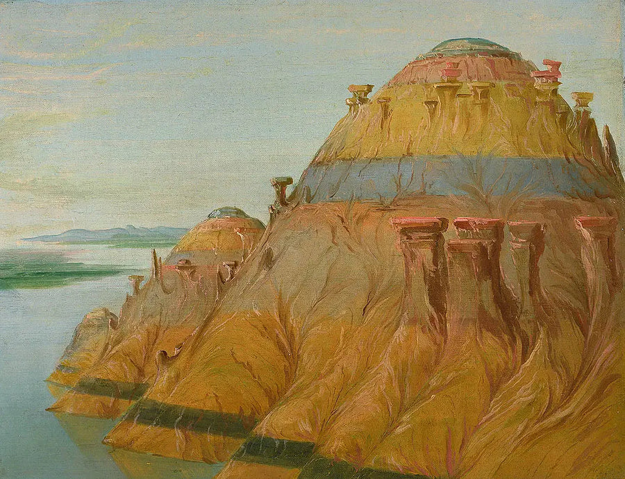 Pittoreske Clay Bluff, op 2.700 km boven Saint-Louis - George Catlin

Source:
Pittoresque Clay Bluff, à 2 700 km au-dessus de Saint-Louis - George Catlin