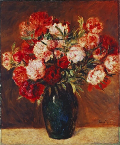 Pioenrozen - Pierre-Auguste Renoir