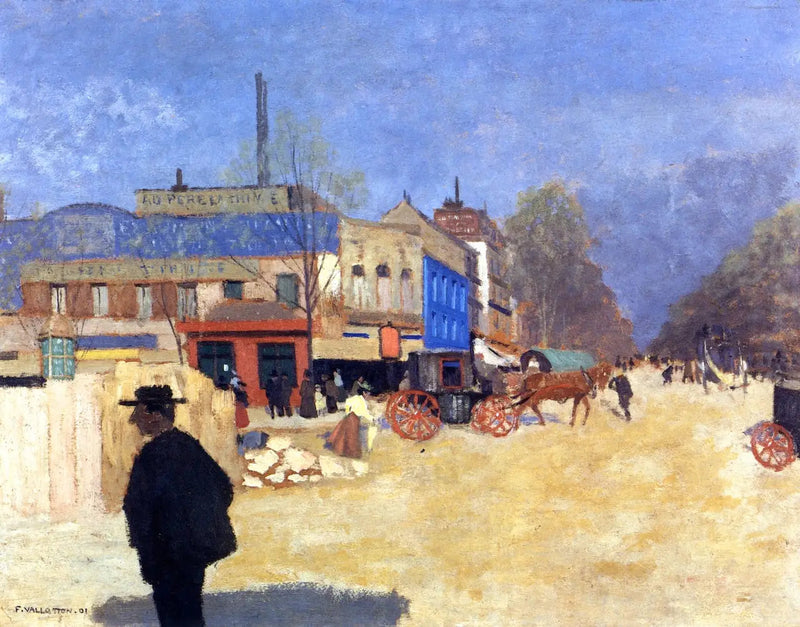 Plaats Clichy, Parijs - Félix Vallotton

Source:
Place Clichy, Paris - Félix Vallotton