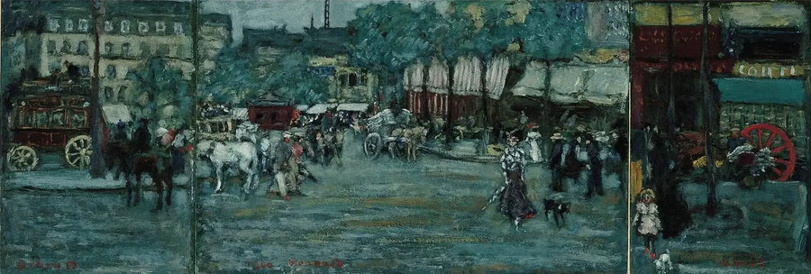 Plaats Clichy - Pierre Bonnard
