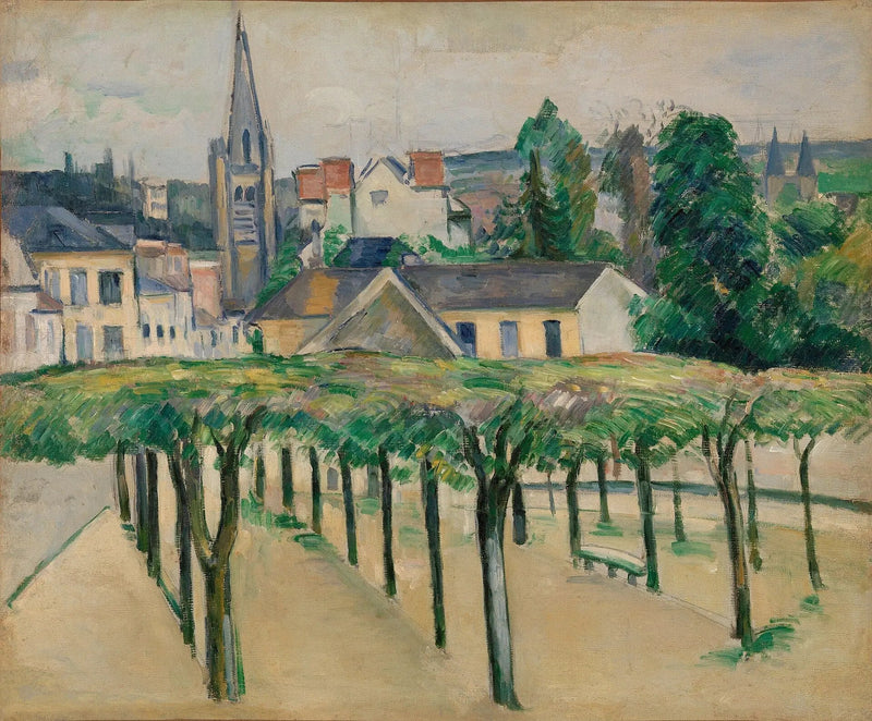 Dorpsplein - Paul Cézanne