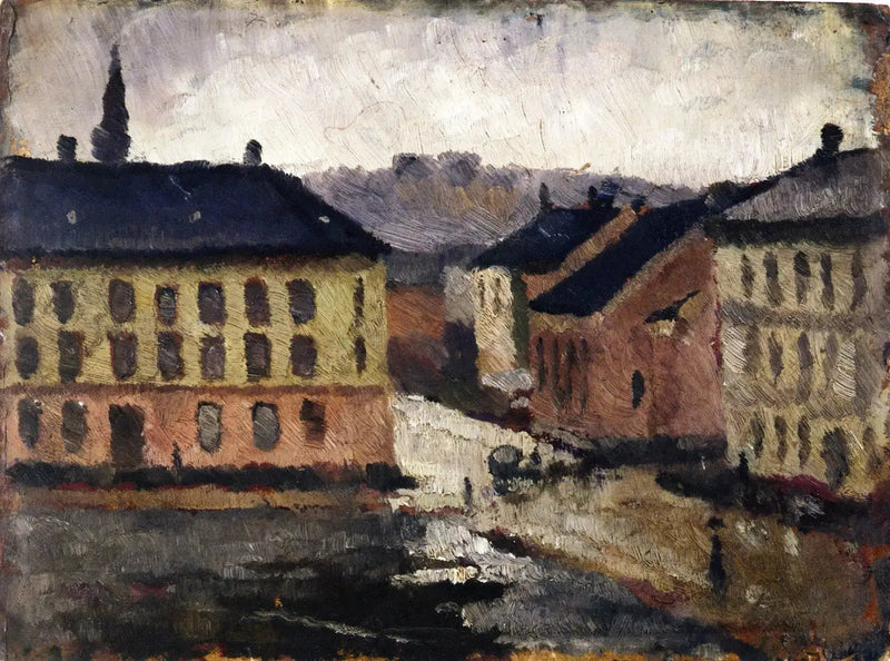 Plaats Olaf Rye naar het Zuid-Oosten - Edvard Munch