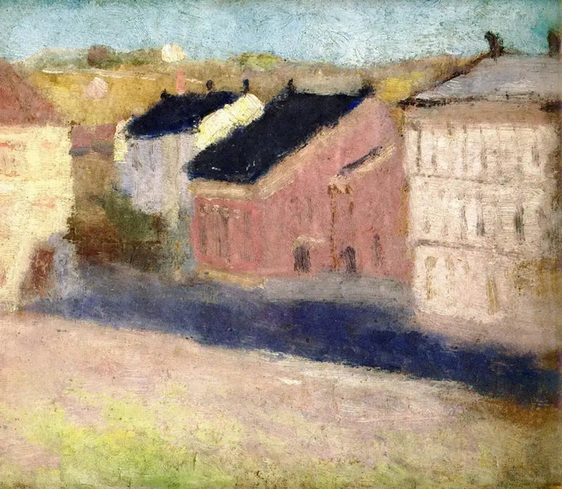 Plaats Olaf Rye naar het Zuid-Oosten - Edvard Munch