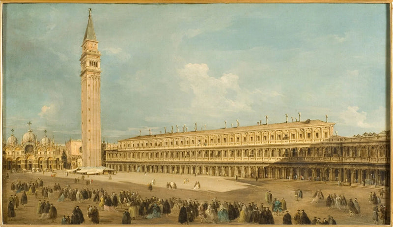 San Marco plein in Venetië - Francesco Guardi