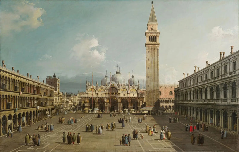 Plaats Saint-Marc, Venetië - Canaletto