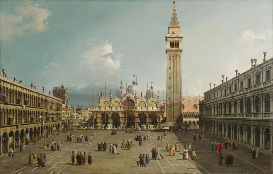Plaats Saint-Marc, Venetië - Canaletto