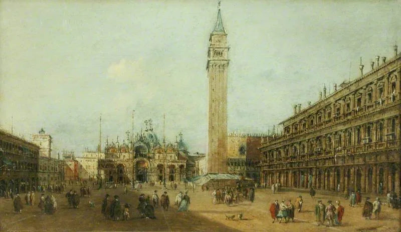 Place Saint-Marc, Venetië - Francesco Guardi