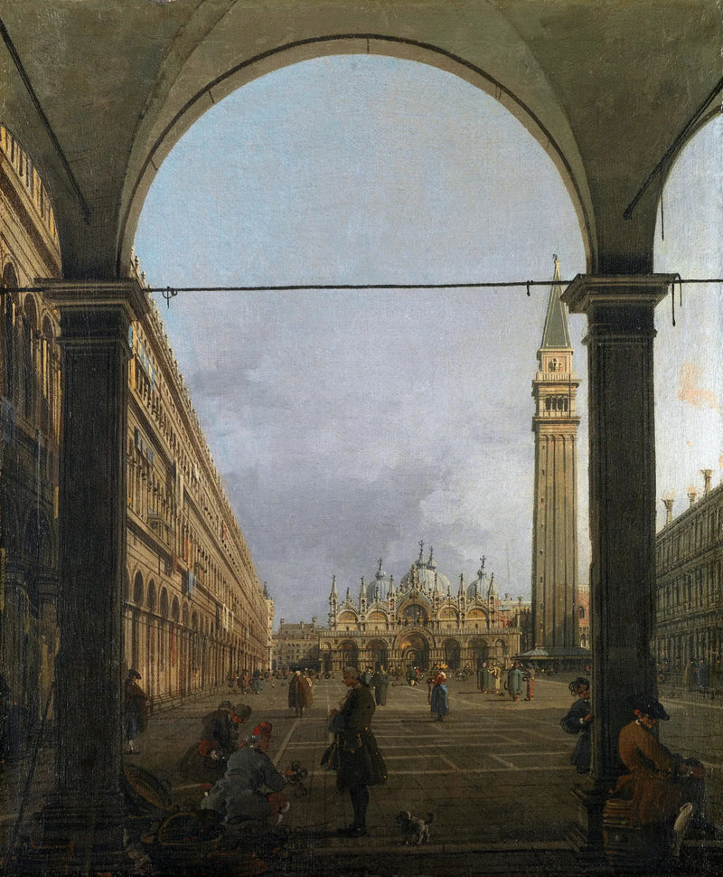 Plaats San Marco naar het oosten gezien vanaf de noordwesthoek - Canaletto

Source:
Place San Marco vers l'est vue de l'angle nord-ouest - Canaletto