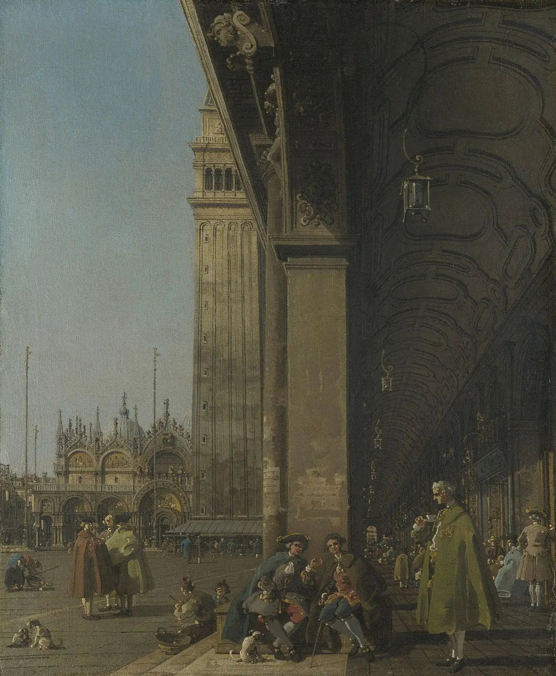 Plaats San Marco richting het oosten gezien vanaf de zuidwesthoek - Canaletto

Source:
Place San Marco vers l'est vue de l'angle sud-ouest - Canaletto
