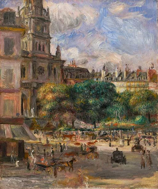 Place de la Trinité, Parijs - Pierre-Auguste Renoir