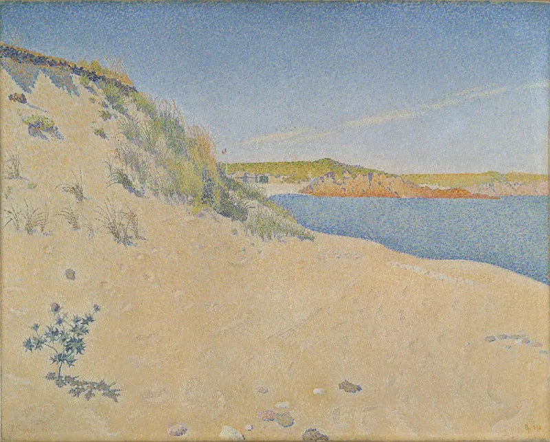 Strand in Saint Briac - Paul Signac