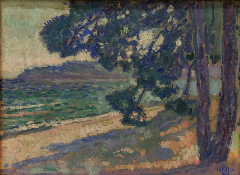 Strand van Cavalaire - Théo van Rysselberghe