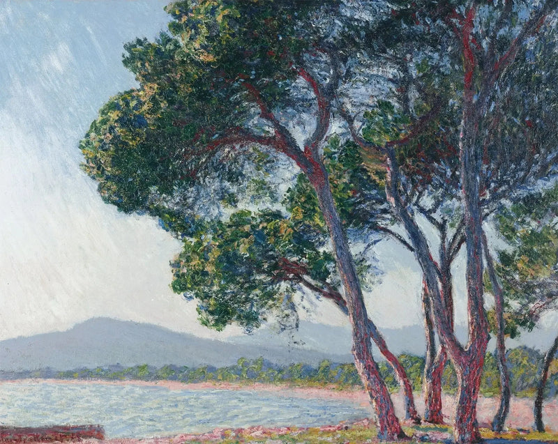 Strand van Juan-les-Pins - Claude Monet