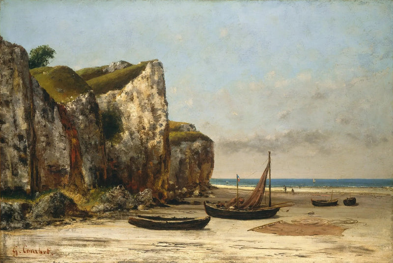 Normandische Strand - Gustave Courbet