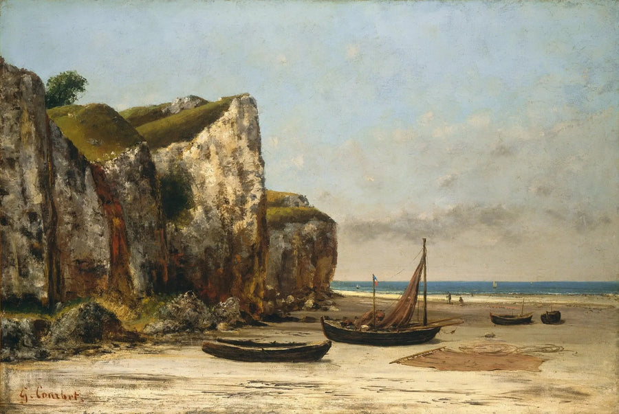 Normandische Strand - Gustave Courbet
