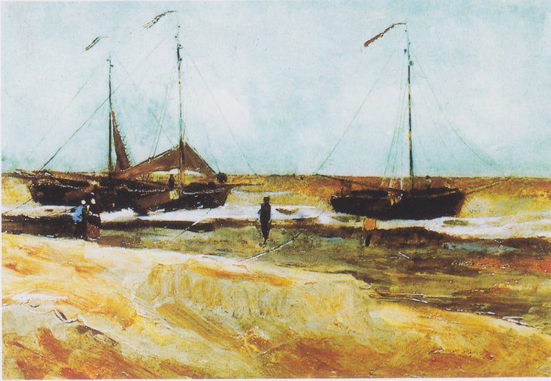 Het strand van Scheveningen - Vincent van Gogh