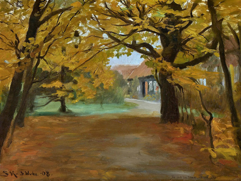 Plantage van Skagen. - Peder Severin Krøyer