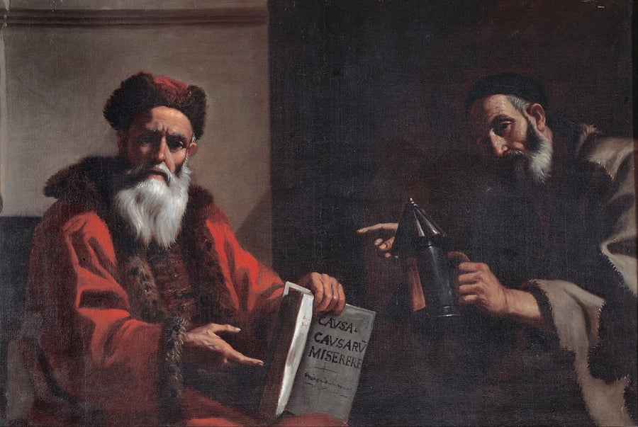Plato en Diogenes - Mattia Preti
