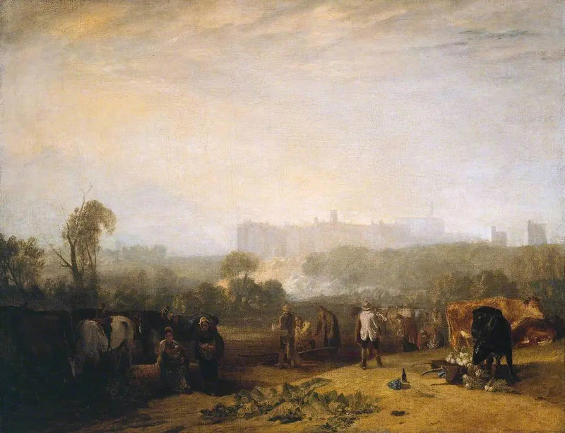 Raaien van rettich, nabij Slough (‘Windsor’) - J. M. W. Turner