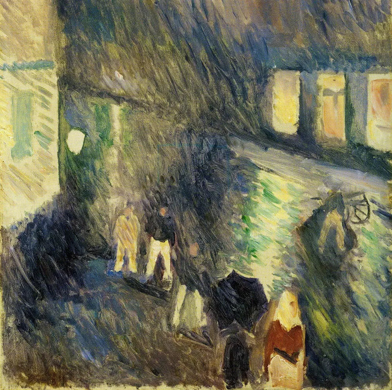 Herfstregen - Edvard Munch