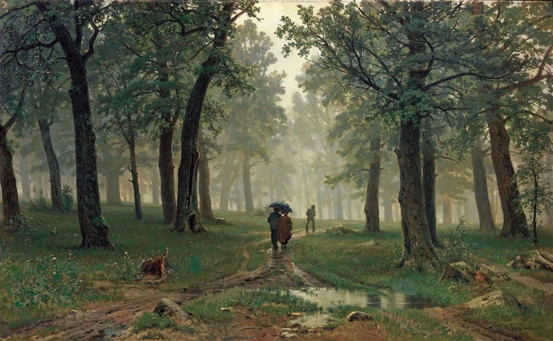 Regen in het eikenbos - Ivan Chichkine

Source:
Pluie dans la forêt de chênes - Ivan Chichkine