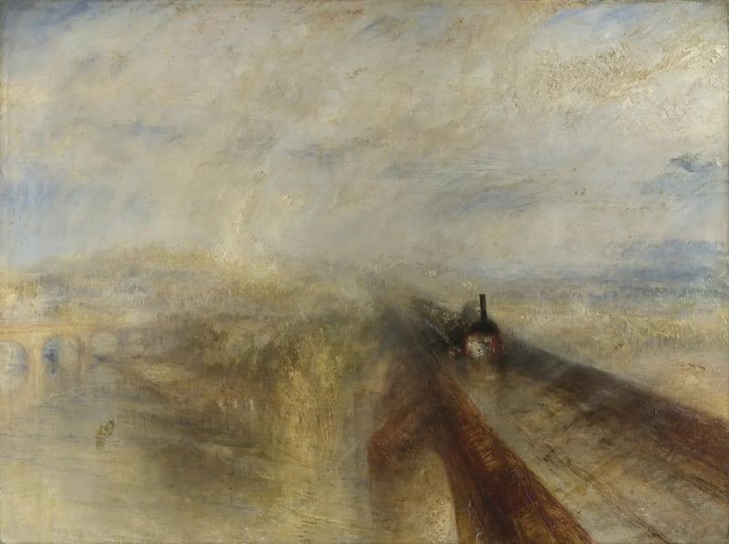 Regen, Stoom en Snelheid - J. M. W. Turner