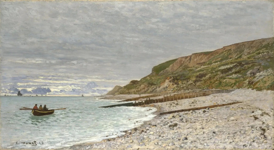 De Pointe de la Hève, Sainte-Adresse - Claude Monet