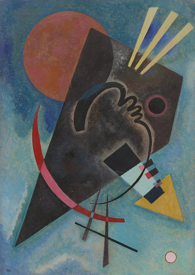 Puntig en rond - Vassily Kandinsky