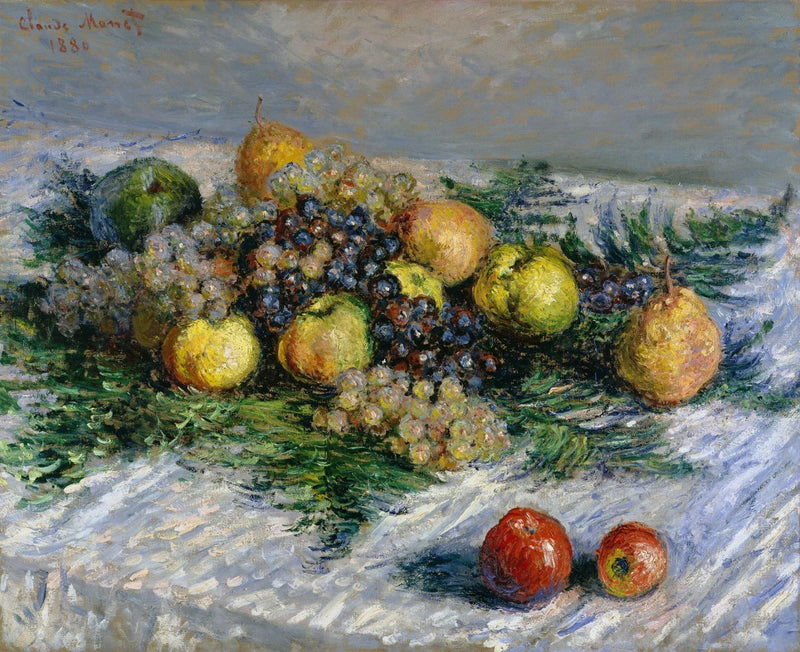 Peren en druiven W631 - Claude Monet